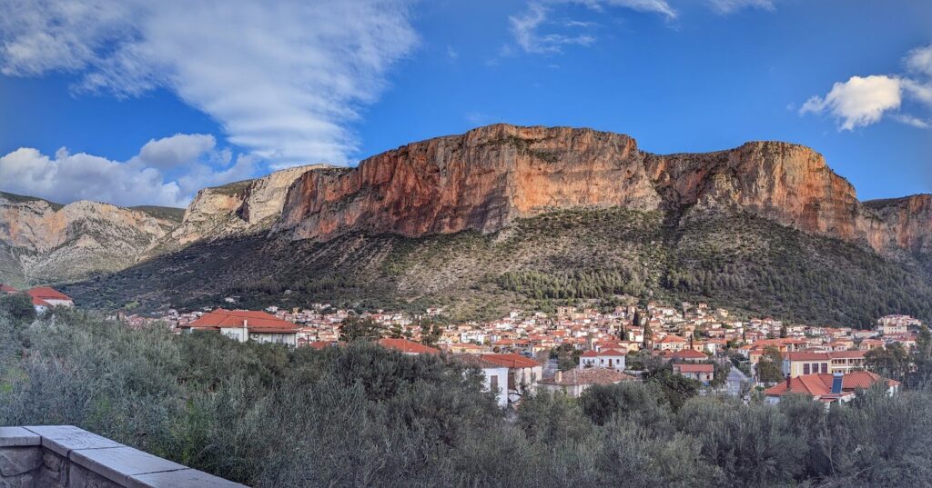 leonidio, Greece panorama